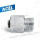 TR22 F K-LOCK - M22X1,5 FIX ÁTALAKÍTÓ MAGASNYOMÁSÚ MOSÓKHOZ, ACÉL KIVITEL (EASY-LOCK) - KAR-TR22FM22A-STG
