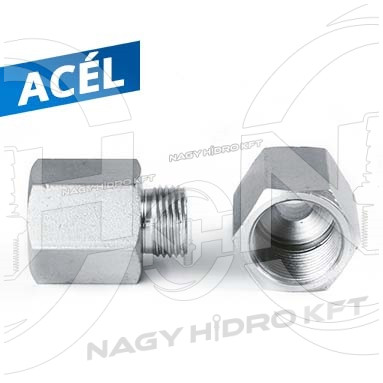 1/2"-1/2" BSP COLOS KB-S MENETTEL, FIX EGYENES KÖZCSAVAR