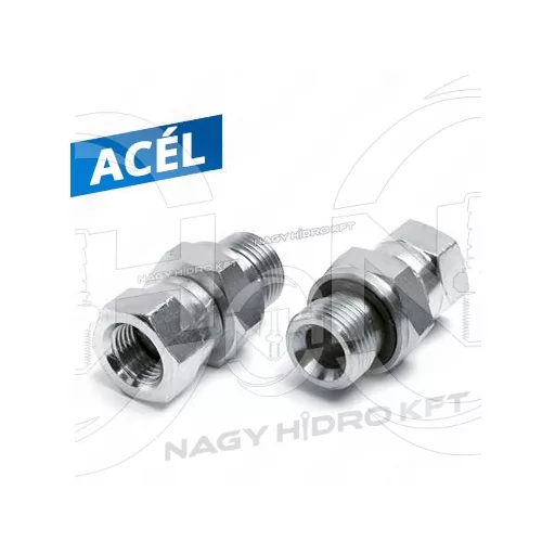 1/4"-7/16" BSP/UNF COLOS KB-S VÁLTÓ KÖZCSAVAR / ADAPTER - KBBU-14-716