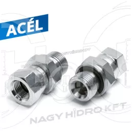 3/4"-1,5/16" BSP/UNF COLOS KB-S VÁLTÓ KÖZCSAVAR / ADAPTER - KBBU-34-1-516
