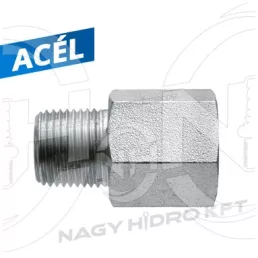   3/8"-1/2" NPT COLOS KB-S MENETTEL, FIX EGYENES KÖZCSAVAR
