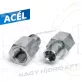 3/8"-3/8" NPT COLOS KB-S MENETTEL, FIX EGYENES KÖZCSAVAR - KBNF-3838