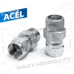   9/16"-1/2" ORFS/BSP COLOS KB-S VÁLTÓ KÖZCSAVAR / ADAPTER