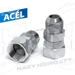  3/4"-1/2" UNF COLOS KB-S MENETTEL EGYENES KÖZCSAVAR