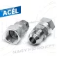   5/8"-3/4" UNF COLOS KB-S MENETTEL EGYENES KÖZCSAVAR