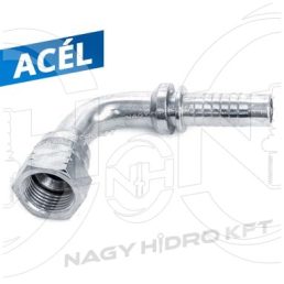 90ˇ DN06 M16x1,5 JIS EGYENES HIDRAULIKA TÖMLŐ CSATLAKOZÓ NEGATÍV 60ˇ BELSŐ KÚPPAL, KOMATSU - KOM-90061615
