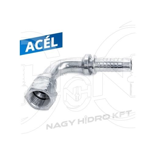 90ˇ DN20 M30x1,5 JIS EGYENES HIDRAULIKA TÖMLŐ CSATLAKOZÓ NEGATÍV 60ˇ BELSŐ KÚPPAL, KOMATSU - KOM-90203015