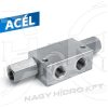 1/2" 50l/PERC BSP COLOS MENETTEL, KETTŐS VEZÉRLÉSŰ VISSZACSAPÓ SZELEP, MAGASNYOMÁSÚ RENDSZEREKHEZ - KVV-12