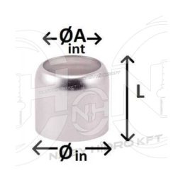 84mm ALUMÍNIUM PRÉSHÜVELY IPARI SZERELVÉNYEKHEZ