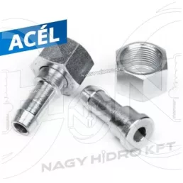   M18x1,5 DN13 LAPON TÖMÍTÉSŰ HOLLENDERES LÉGFÉK CSATLAKOZÓ