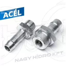   M18x1,5 DN13 LAPON TÖMÍTÉSŰ KÜLSŐ MENETES LÉGFÉK CSATLAKOZÓ