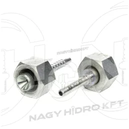 DN06 1/2" BSP COLOS MAGASNYOMÁSÚ MOSÓ CSATLAKOZÓ KPL. ( KÚP 14mm) - MCS-061214