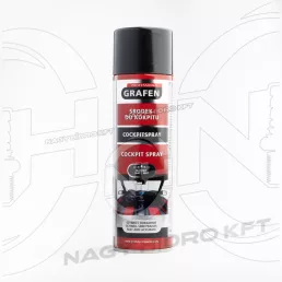 500ml MATT MŰANYAG / MŰSZERFAL ÁPOLÓ ÉS TISZTÍTÓ SPRAY (GRAFEN PROFESSIONAL) - MM-500