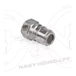 3/8" BSP BELSŐ MENETES GYORSCSATLAKOZÓ DUGÓ, MAGASNYOMÁSÚ MOSÓKHOZ, ACÉL KIVITEL - MMC-D38