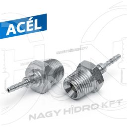 DN02 1/8" NPT COLOS KÜLSŐ MENETES MÉRŐPONT TÖMLŐ CSATLAKOZÓ - MPAGN-0218