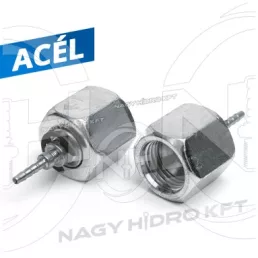   DN02 1/2" UNF HOLLANDERES MÉRŐPONT TÖMLŐ CSATLAKOZÓ