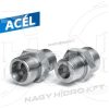 1/8"-M12X1,5 06L NPT COLOS / METRIKUS VÁLTÓ KÖZCSAVAR 24ˇ KÚPPAL - NPTMKK-18-1215-06L