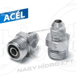 11/16"-3/4" ORFS / UNF VÁLTÓ KÖZCSAVAR / ADAPTER (ORS/JIC) - OUKK-1116-34