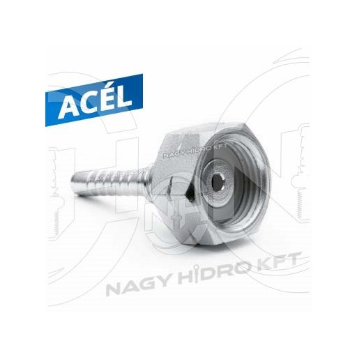 PB GÁZ CSATLAKOZÓ, EGYENES DN08=5/16" 1/2" BALOS HOLLANDERREL - PBG-0812B