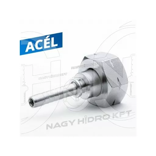 PB GÁZ CSATLAKOZÓ, EGYENES DN08=5/16" 1/2" BALOS HOLLANDERREL