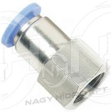 DN04 1/8" BSP COLOS BELSŐ MENETES PUSH-IN DUGASZÓLHATÓ CSATLAKOZÓ - PCFG-0418