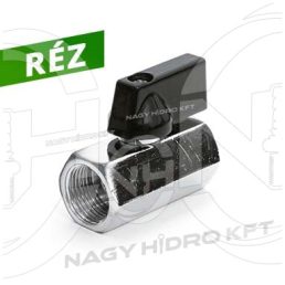   1/2" BSP COLOS PNEUMATIKUS GOLYÓSCSAP 2 UTAS, BELSŐ/BELSŐ
