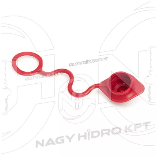 DN20 PIROS PORVÉDŐ SAPKA GYORCSATLAKOZÓ DUGÓHOZ (PUSH PULL ISO-A PPV3)