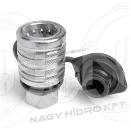   DN12 FEKETE PORVÉDŐ GYORCSATLAKOZÓ HÜVELYHEZ (PUSH PULL ISO-A PPV3)