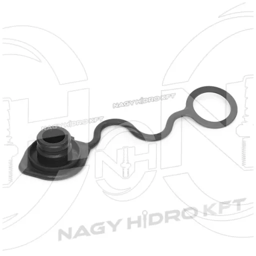 DN12 FEKETE PORVÉDŐ GYORCSATLAKOZÓ HÜVELYHEZ (PUSH PULL ISO-A PPV3) - PGH-F12