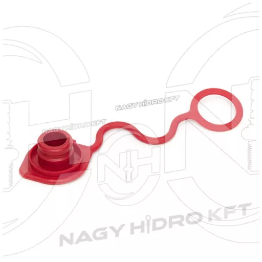 DN20 PIROS PORVÉDŐ GYORCSATLAKOZÓ HÜVELYHEZ (PUSH PULL ISO-A PPV3)