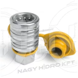 DN12 SÁRGA PORVÉDŐ GYORCSATLAKOZÓ HÜVELYHEZ (PUSH PULL ISO-A PPV3) - PGH-S12