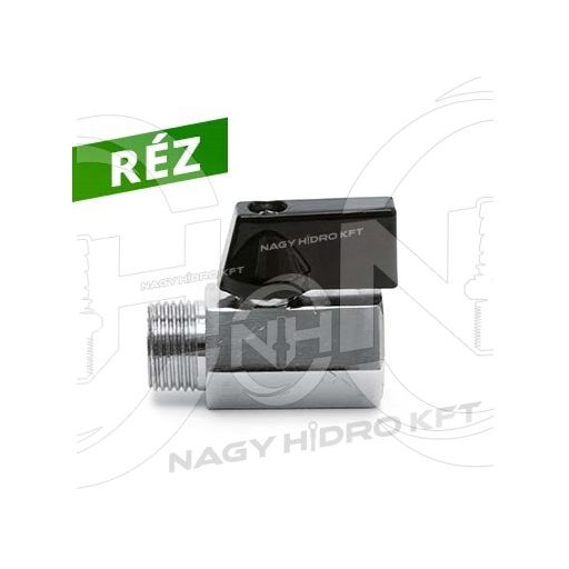 1/2" BSP COLOS PNEUMATIKUS GOLYÓSCSAP 2 UTAS, KÜLSŐ/BELSŐ - PGKB2-B12