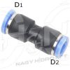 DN12-DN06 EGYENES VÁLTÓ PUSH-IN DUGASZÓLHATÓ CSATLAKOZÓ - PGV-1206