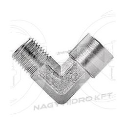 1/2" BSP COLOS PNEUMATIKUS L-IDOM KÜLSŐ/BELSŐ KÚPOS MENETTEL (RÉZ KIVITEL) - PILKBB-12