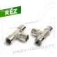   1/4" BSP COLOS T-IDOM BELSŐ/BELSŐ/BELSŐ MENETTEL (RÉZ KIVITEL)