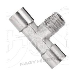 1/2" BSPT COLOS T-IDOM KÚPOS BELSŐ/KÜLSŐ/BELSŐ MENETTEL (RÉZ KIVITEL) - PITBKBB-12