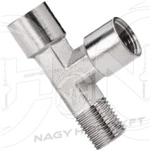 1/2" BSPT COLOS T-IDOM KÚPOS KÜLSŐ/BELSŐ/BELSŐ MENETTEL (RÉZ KIVITEL) - PITKBBB-12