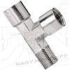 1/8" BSPT COLOS T-IDOM KÚPOS KÜLSŐ/BELSŐ/BELSŐ MENETTEL (RÉZ KIVITEL) - PITKBBB-18