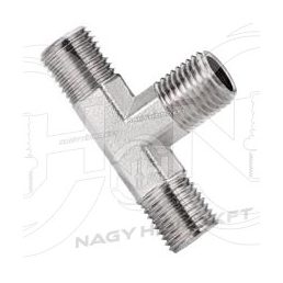 1/2" BSPT COLOS T-IDOM KÚPOS KÜLSŐ/KÜLSŐ/KÜLSŐ MENETTEL (RÉZ KIVITEL) - PITKKKB-12