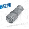   1/4" DN06 400BAR BSP BELSŐ MENETES HIDRAULIKA GYORSCSATLAKOZÓ HÜVELY, CSEPPENÉSMENETES KIVITEL PLT4