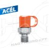   M16x2-1/2" BSP COLOS, TÖMBÖSÍTETT MÉRŐPONT CSATLAKOZÓ, MŰANYAG VÉDŐKUPAKKAL