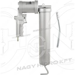 SŰRÍTETT LEVEGŐS ZSÍRZÓPUMPA 500cm3/400g+FÉM SZÁR+ZSÍRZÓFEJ, PRESSOL - PR-18071