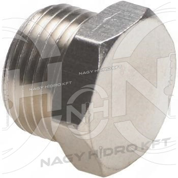 1/2" BSP COLOS PNEUMATIKUS ZÁRÓDUGÓ (RÉZ KIVITEL) - PZDB-12