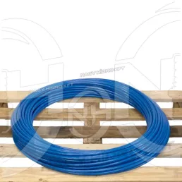 DN06=1/4" 345BAR KÉK THERMOPLAST MOSÓTÖMLŐ, 2 POLIÉSZTER SZÁLLAL ERŐSÍTETT (JETPOWER) - R7JET-06-POWER