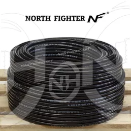 DN12=1/2" 280BAR THERMOPLAST HIDRAULIKA TÖMLŐ, 2 ARAMID SZÁLLAL ERŐSÍTETT (NORTH FIGHTER) - R8T-12NF