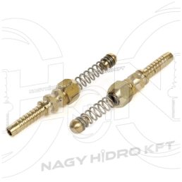 6mm=1/4" RUGÓS CSATORNA TISZTÍTÓ FEJ, FURATOK ELOSZTÁSA 3+1 - RCT-06