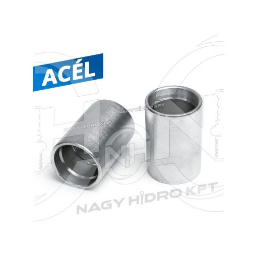 PTFE DN03=1/8"  ROPPANTÓ HÜVELY EGYENES FALÚ TEFLON TÖMLŐHÖZ - RETT-03