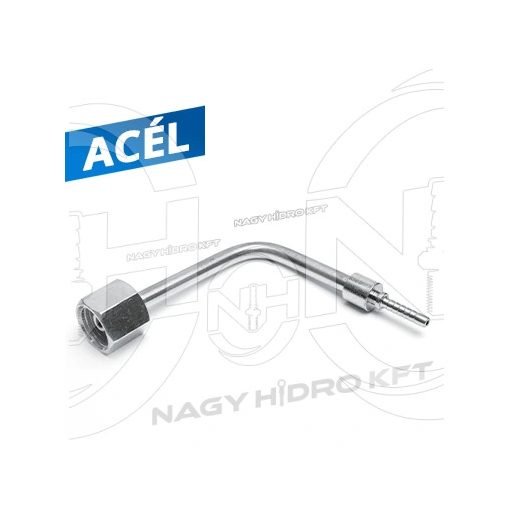 90ˇ DN04 M14x1,5 06S 70mm HOSSZÍTOTT HOLLANDERES CSATLAKOZÓ SCANIA FÜLKEBILLENTŐ RENDSZEREKHEZ - SCFB-90041415-70