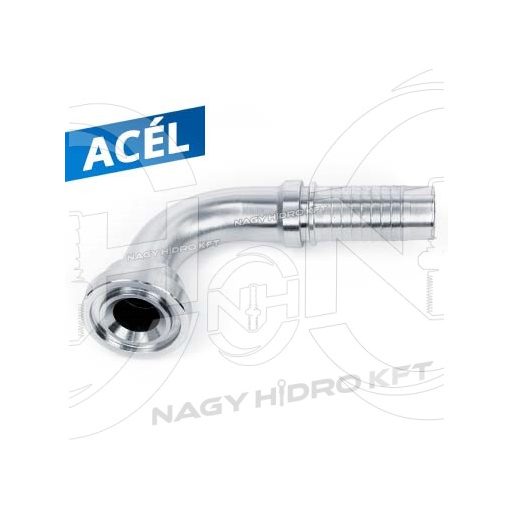 90ˇ DN25 44,5mm SFL EGYENES PEREMES CSATLAKOZÓ 3000PSI - SFL-9025445