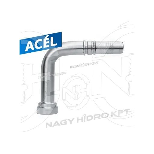 90ˇ DN20 44,5mm SFL PEREMES CSATLAKOZÓ, KISZAKADÁSBIZTOS HOSSZÍTOTT KIVITEL L=150mm